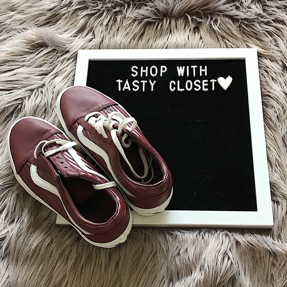 Vans old skool moto leather sneakers - Picture 5 of 6